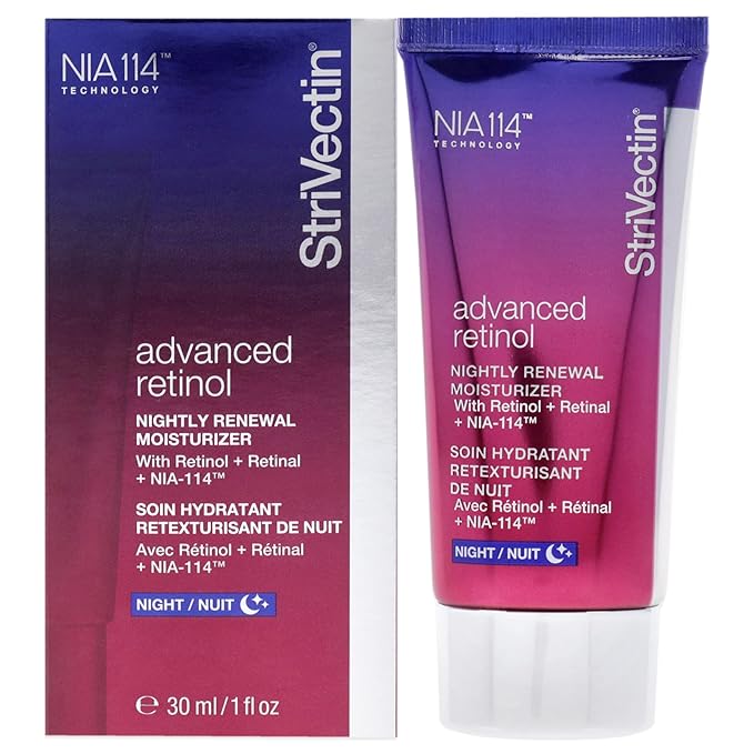 StriVectin Advanced Retinol Intensive Night Moisturizer, 1 Fl Oz