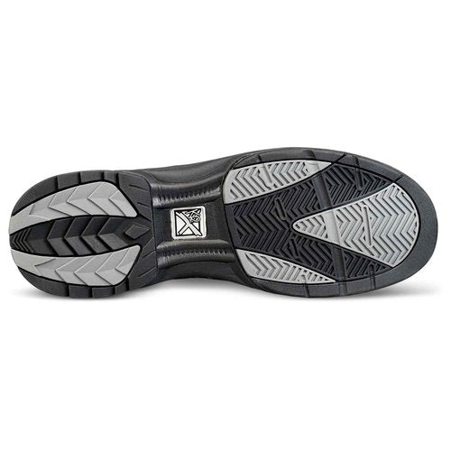 KR Strikeforce Admiral Black/Grey Men's Right Hand Only Performance Bowling Shoe (US Footwear Size System, Adult, Men, Numeric, Medium, 10)