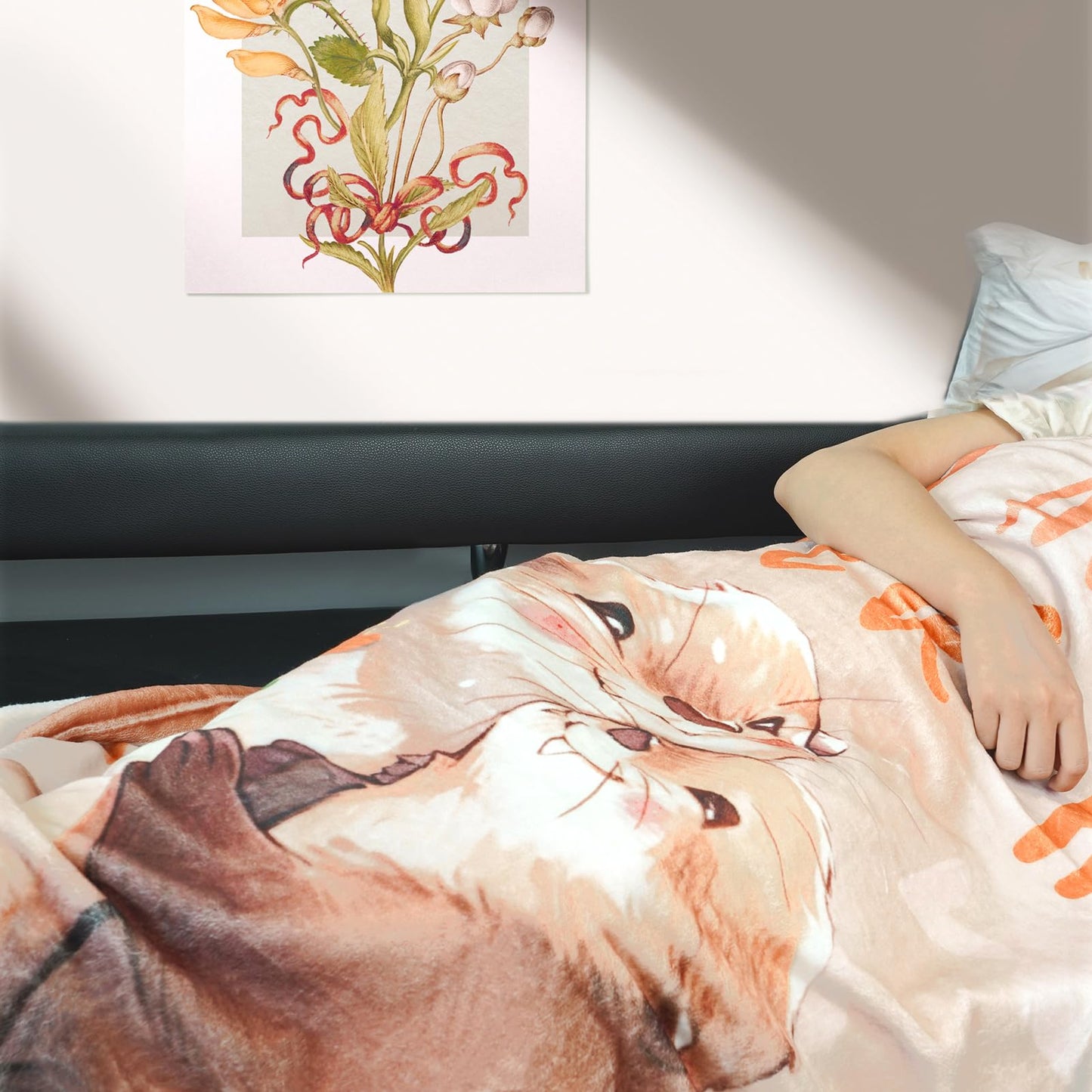 AceThrills Anniversary Blanket Gifts for Women, Girlfriend Gifts for Girfriend Birthday Gift, Romantic Sweetest Day Gifts for Him Her - 50" × 60" Otter Blanket