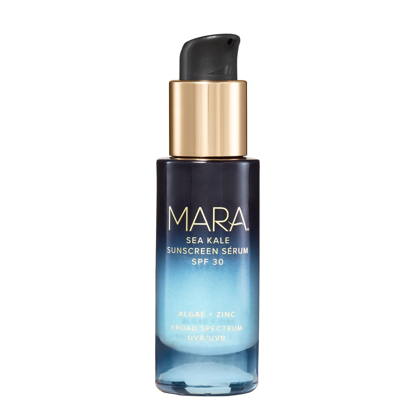 MARA - Natural Algae + Zinc Sea Kale Sunscreen Serum SPF 30 | Plant-Based Care For All Skin Types | Helps Hydrate, Nourish, + De