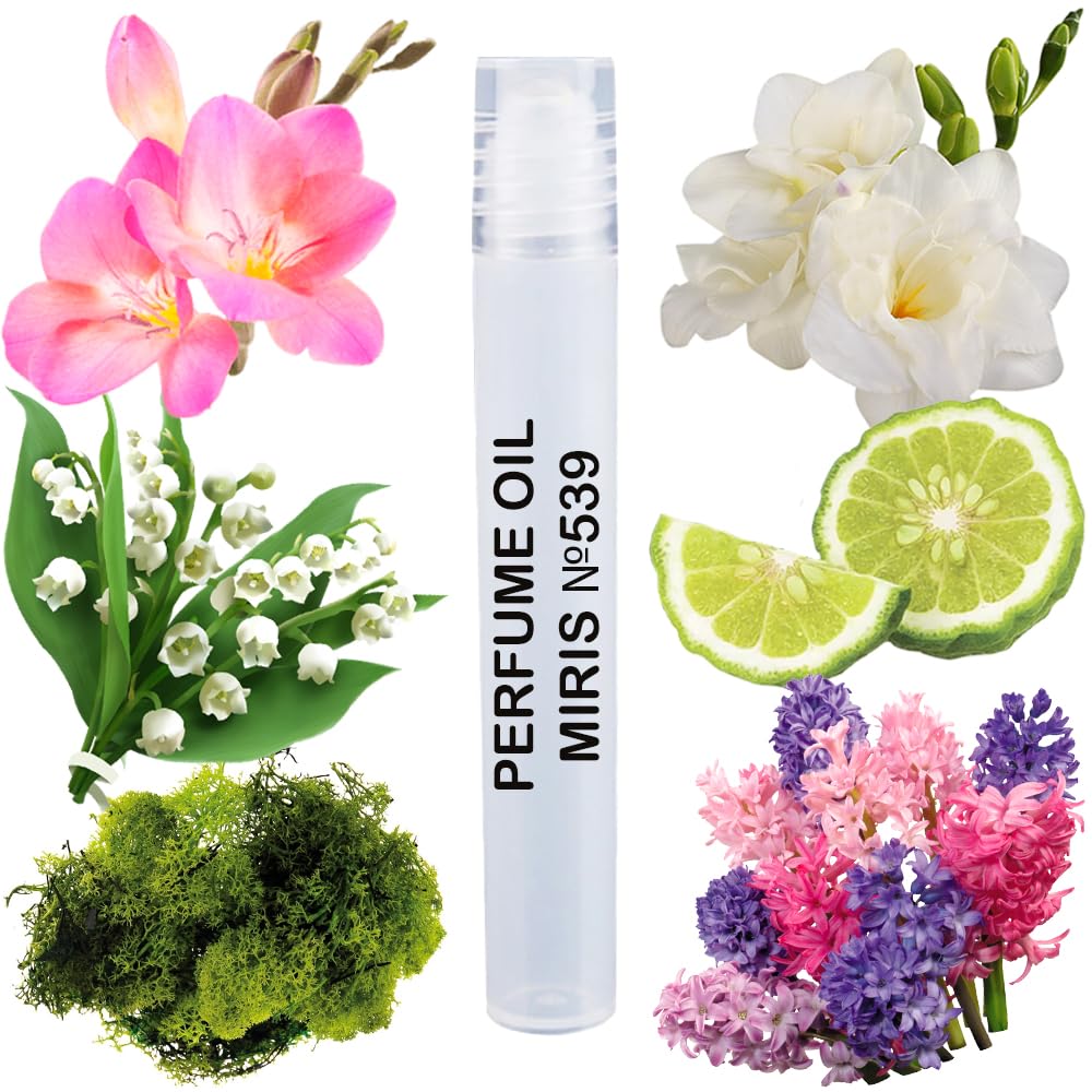 MIRIS No. 539, Inspired by Envy, Long-Lasting Perfume Oil for Women Roll-On, Rollerball 0.34 Fl Oz / 10 ml