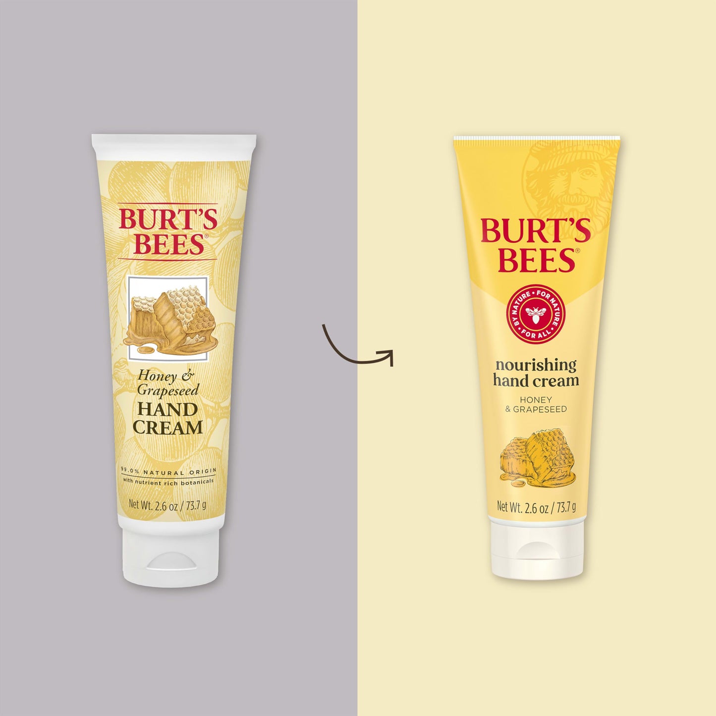 Burt's Bees Thoroughly Therapeutic Honey & Grapeseed Oil Hand Creme - 2.6 oz - 2 pk