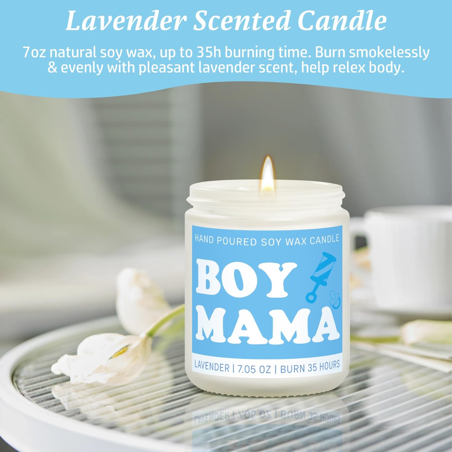 iAOVUEBY New Mom Gifts & Baby Boy Gift Basket, Baby Shower Gifts for Expecting Mom To Be, Postpartum Gifts For Moms, New Mom Care Package After Birth, First Time Mothers Day Birthday Gifts for Women