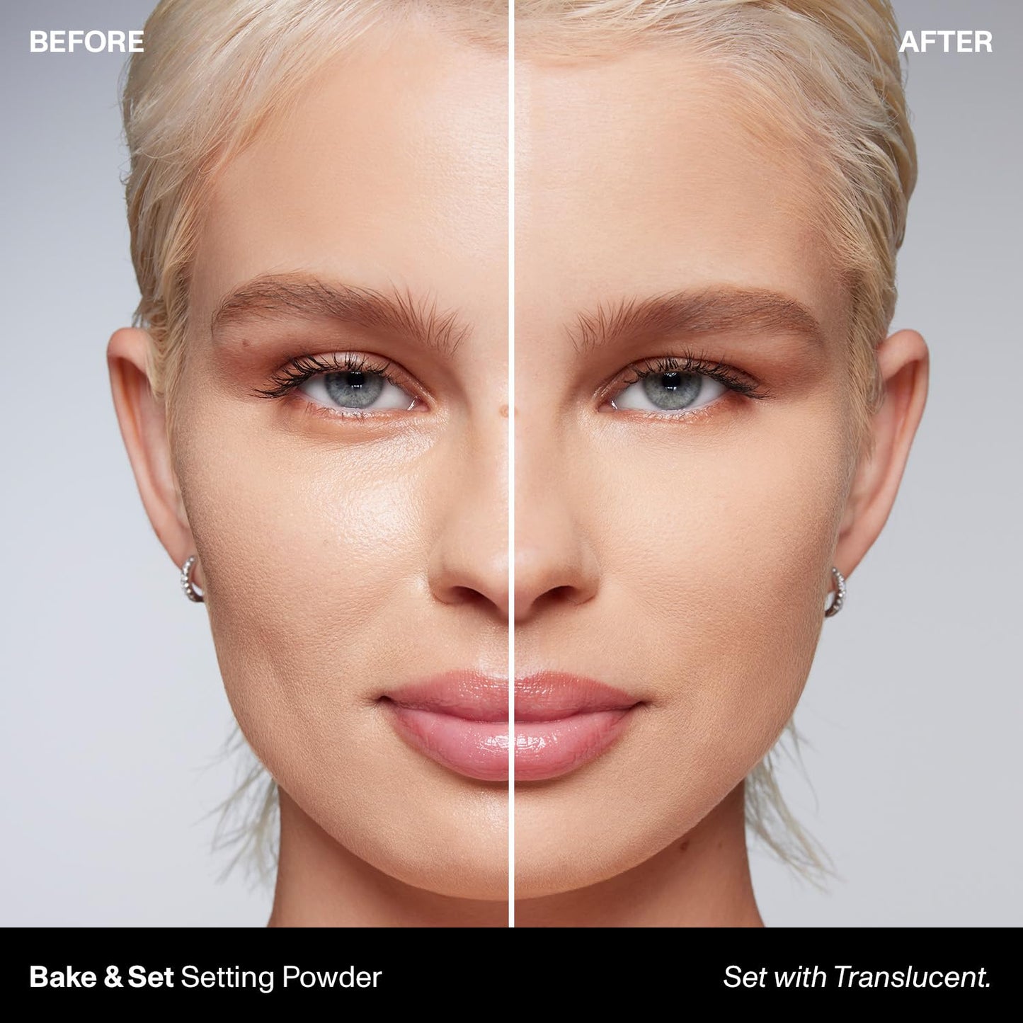Morphe Jumbo Bake & Set Translucent Setting Powder - Lightweight, Talc-Free Finishing Powder for Face Makeup with a Soft, Natura