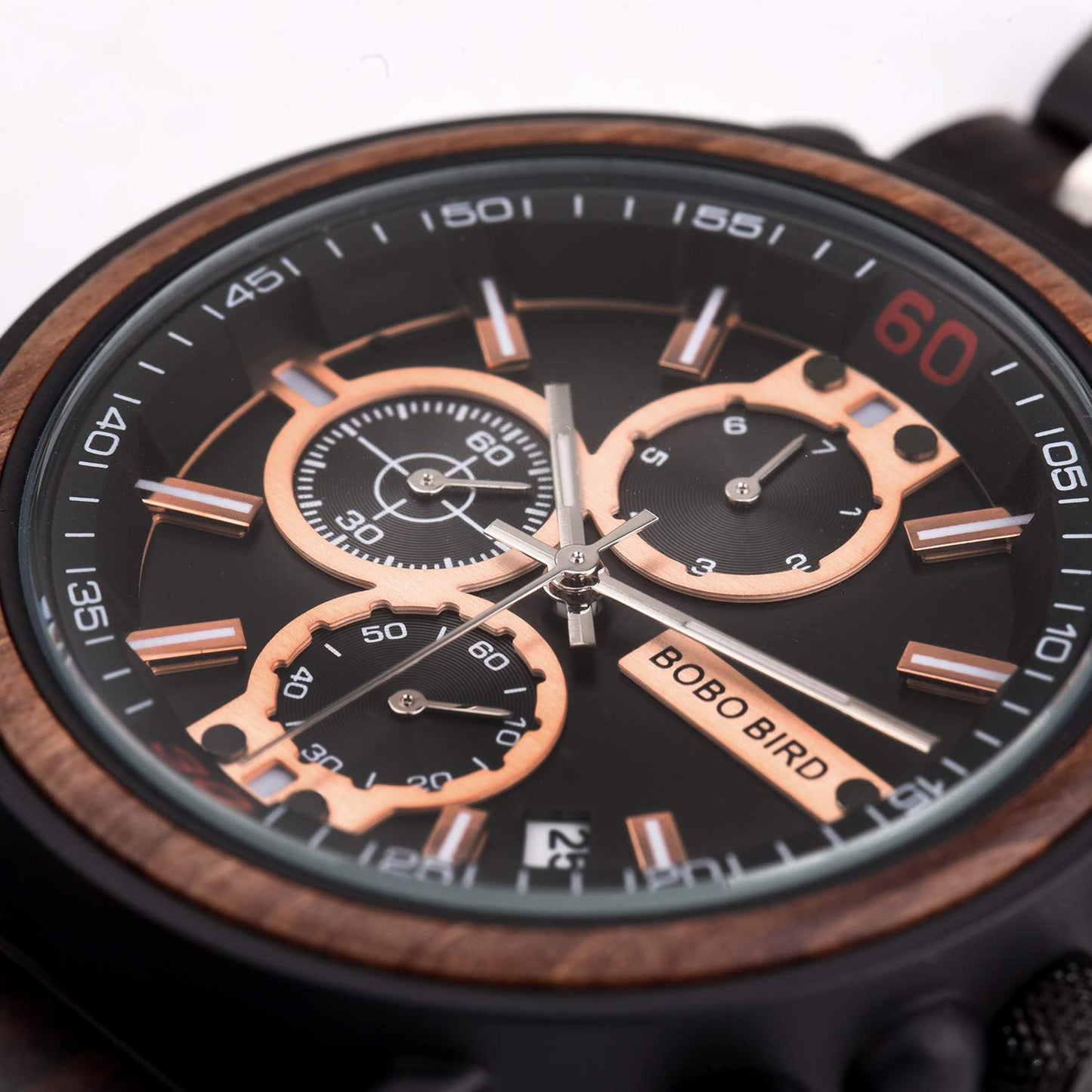BOBO BIRD S18-1 Personalized Engraved Wood Watch Customized Wooden Watches for Husband Boyfriend Birthday Anniversary (Boyfriend-1)