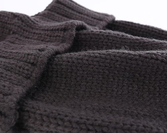 Home Prefer Mens Winter Hat Knit Earflap Hat Stocking Caps with Ears Beanie Hat