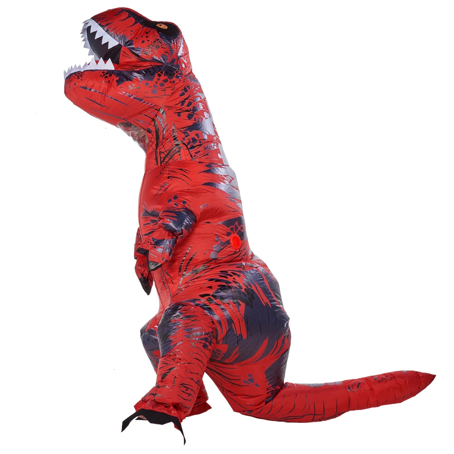 Lulu Home Halloween Dinosaur Costume, 7ft Tall T-Rex Inflatable Costume for Adult, Red