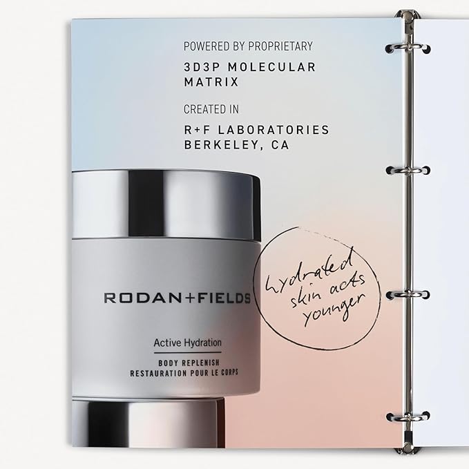 RODAN + FIELDS Active Hydration Body Replenish | 200 mL | Non-Greasy Formula | Deeply Hydrates & Nourishes Skin | For Silky, Smooth & Radiant Results