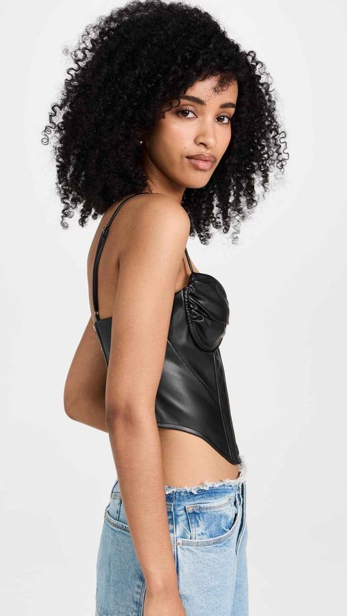 ASTR the label Women's Trishna Top, Black, S