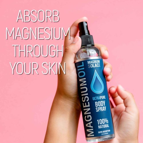 Pure 20 LBS Magnesium Bath Flakes & Magnesium Oil Spray - 100% Natural Relief (3 Item Bundle)