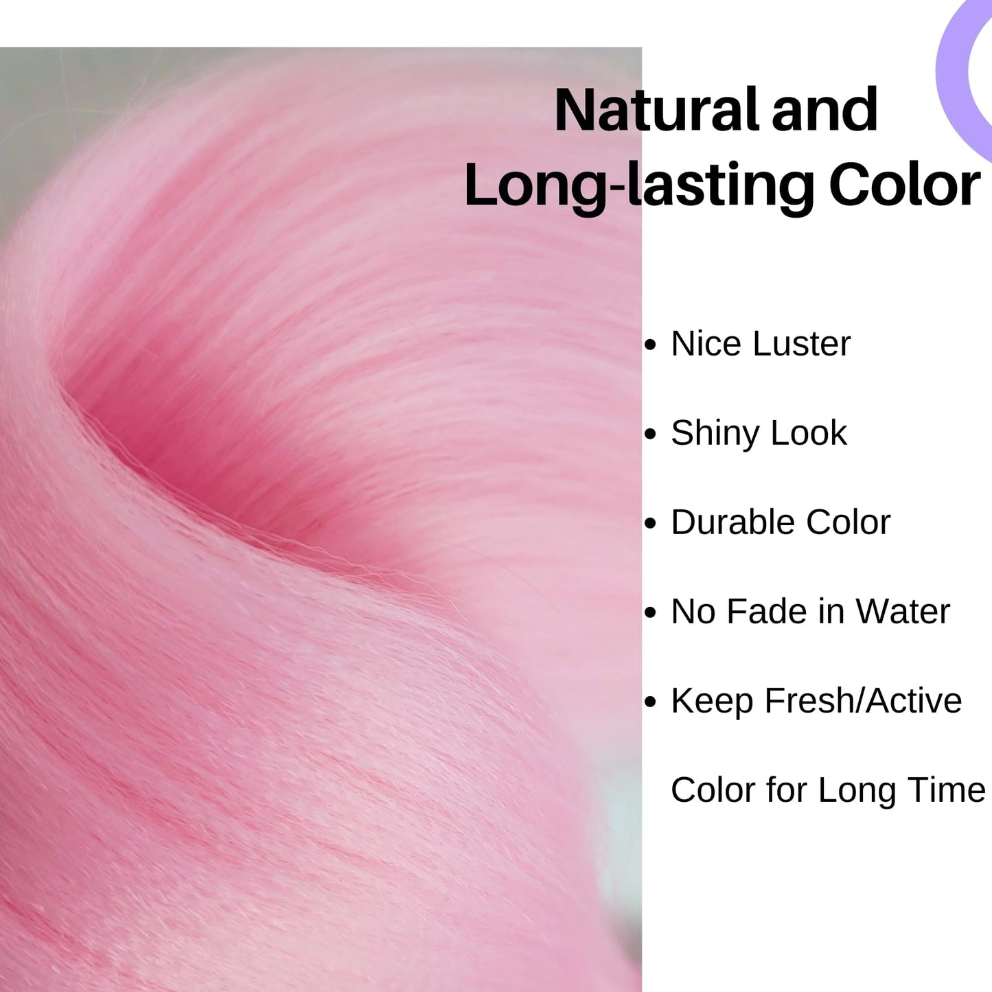 Pink Braiding Hair Pre Stretched 16 Inch Short Synthetic Kids Box Braids Hair Extension for Braiding