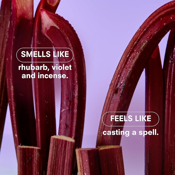 Boy Smells Violet Ends Candle - 27 oz - Aromatic Candle for Home with Rhubarb, Violet and Smoked Papyrus - Up to 100-Hour Burn - Cotton Wick