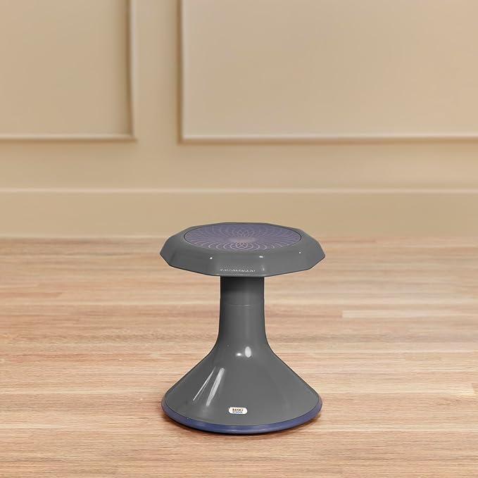 Back2School Express Wobble Stool, 15", Flexible Seating, Grey