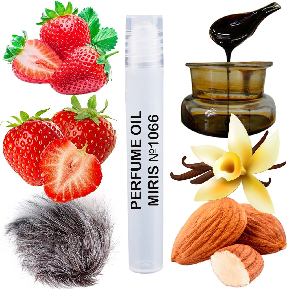 MIRIS No. 1066, Inspired by Mukhallat, Long-Lasting Unisex Perfume Oil for Women & Men Roll-On, Rollerball 0.34 Fl Oz / 10 ml