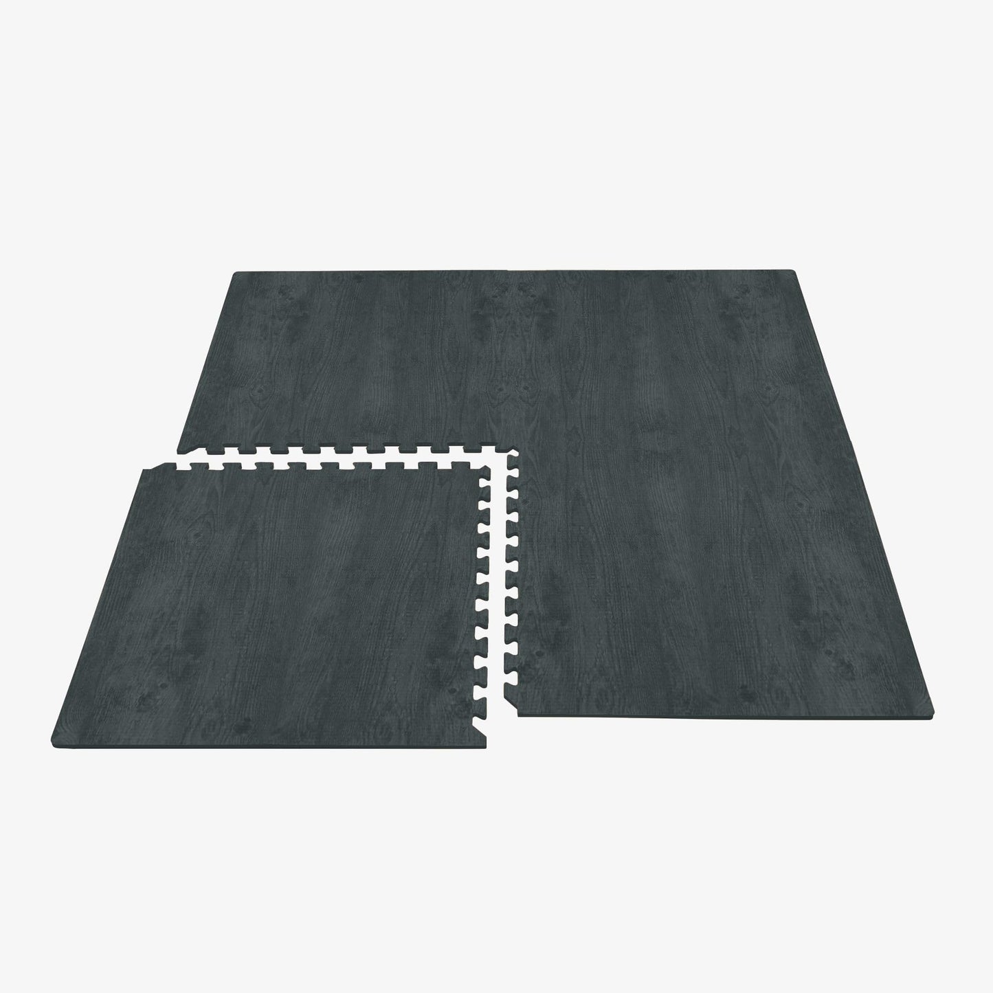Forest Floor Farmhouse 3/8 Inch Thick Printed Foam Tiles, Premium Wood Grain Interlocking Foam Floor Mats, Anti-Fatigue Flooring – Stylish Flooring Solution, Countryside Flagstone, 100 Sq Ft