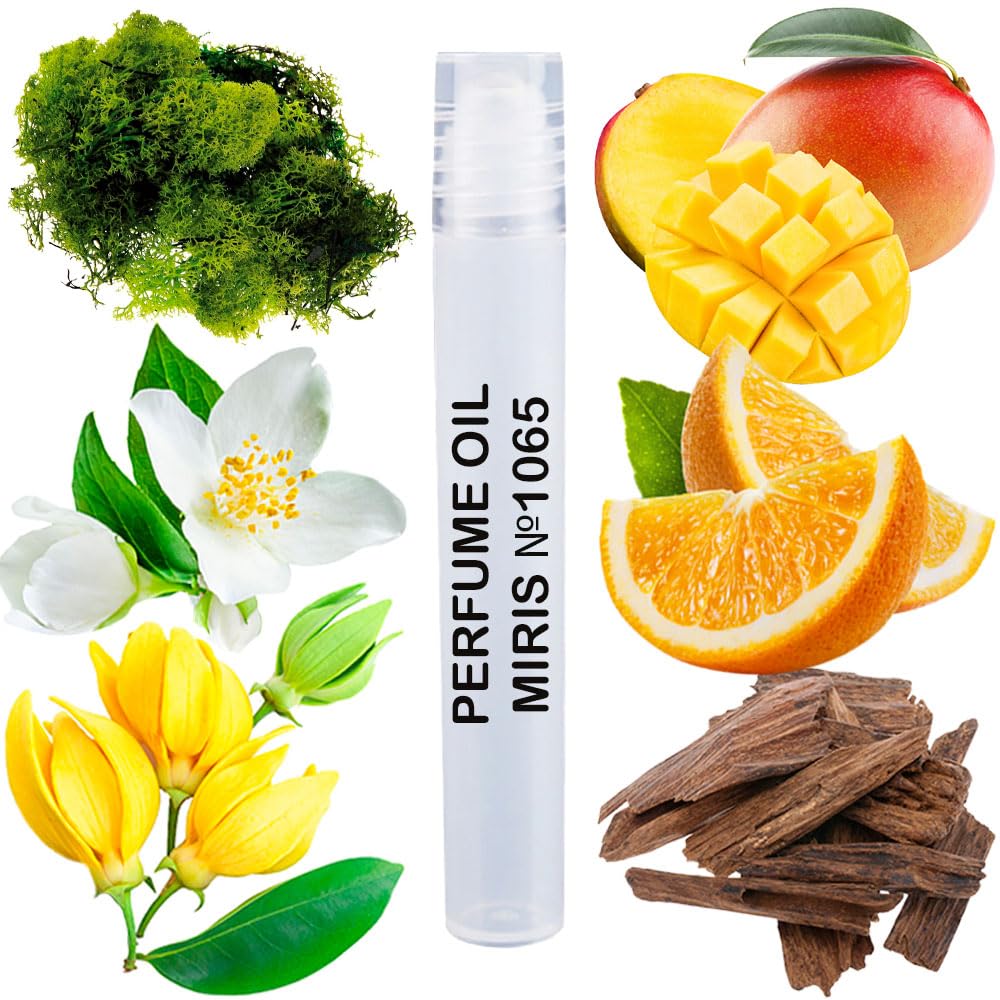 MIRIS No. 1065, Inspired by Mango Manga, Long-Lasting Unisex Perfume Oil for Women & Men Roll-On, Rollerball 0.34 Fl Oz / 10 ml