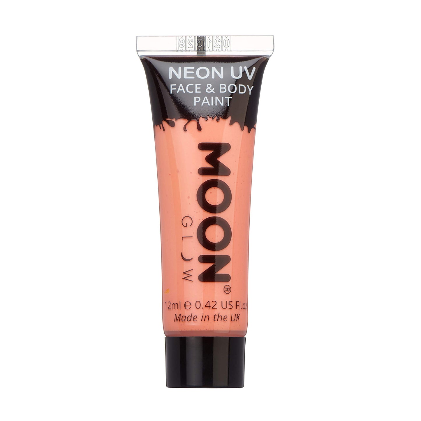 Moon Glow - 0.42oz Blacklight Neon UV Face & Body Paint - Pastel Coral