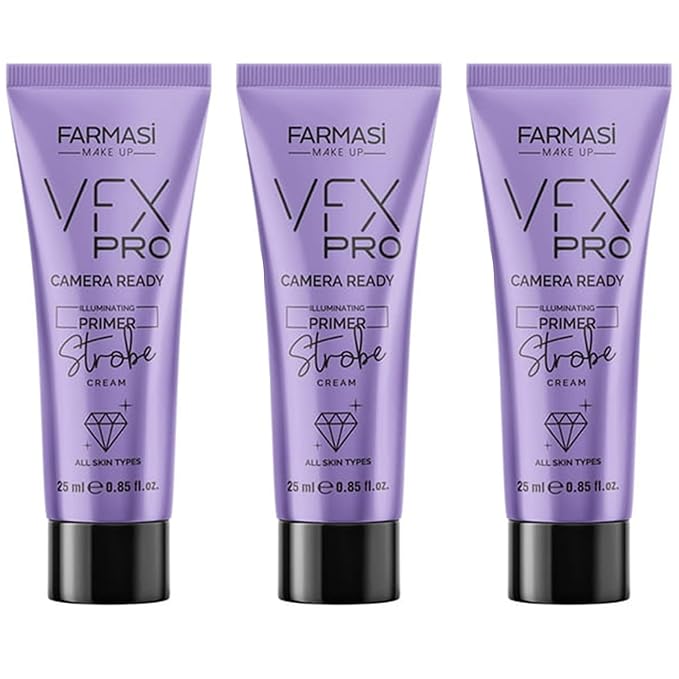 FARMASi VFX Pro Camera Ready Primer Makeup, Smoothing Face Primer, Evens the Appearance of Skin Tone & Redness, Hydrates &...