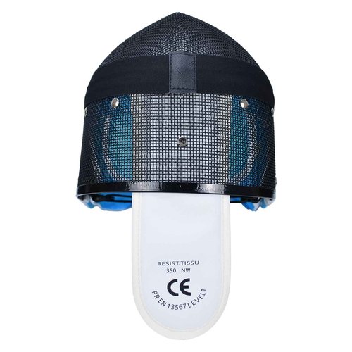 Epee Fencing Mask - 350N Mask with Removable Lining - CE Certified Epee Fencing Helmet (Removable Lining, Large)