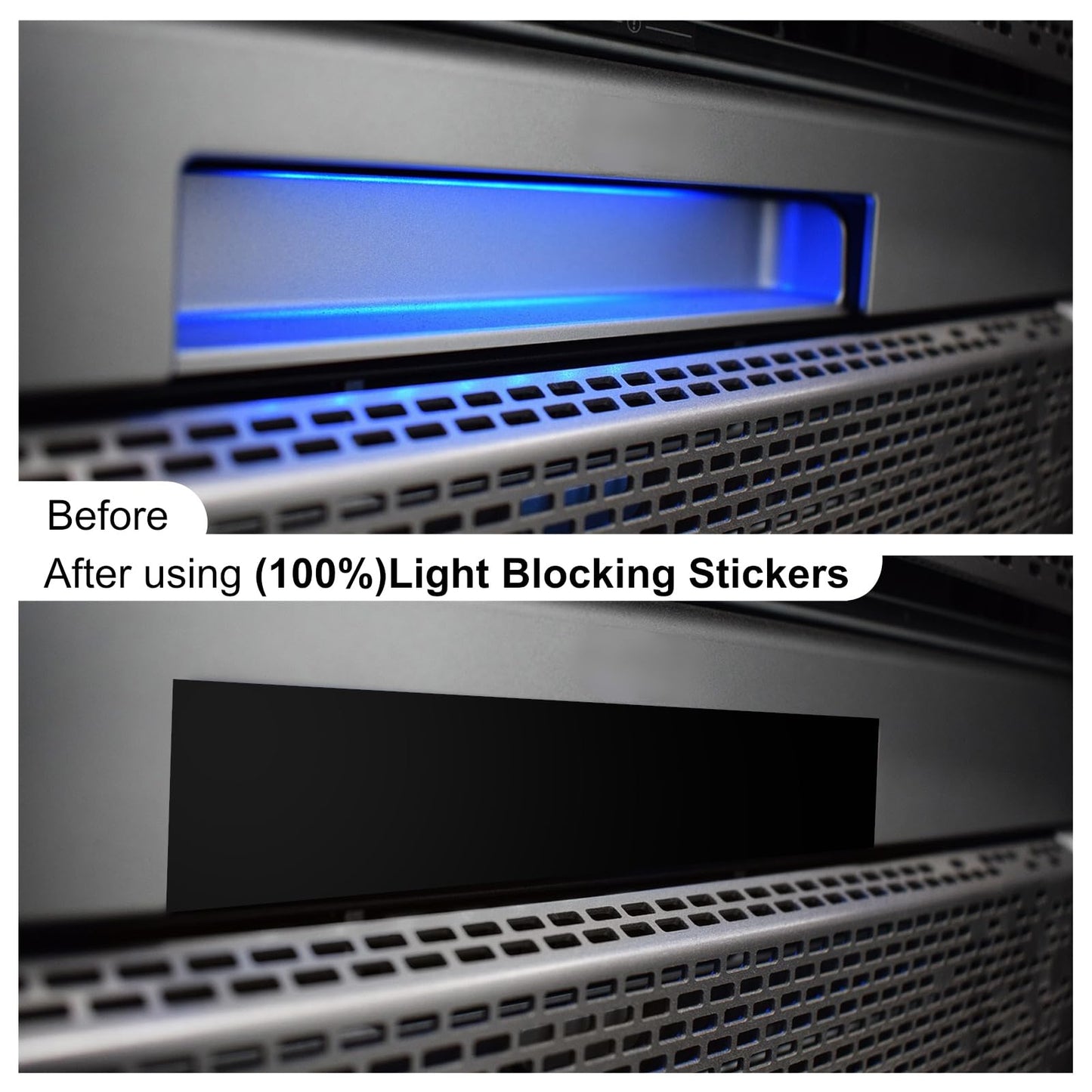 JIEHENG Light Blocking Tape 1.2 inch x 98 Feet, Light Blocking Tape for Electronics, Light Cover 100% Covers for LED or Routers (100% Blocking)