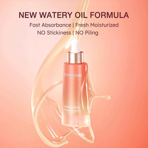 Donginbi Red Ginseng 1899 Watery Oil Essence - Glowing Face Oil, Skin Barrier Repair & Firming Moisturizer, Korean Red Ginseng Essence, Skin Care Gifts for Women, 1.01 floz