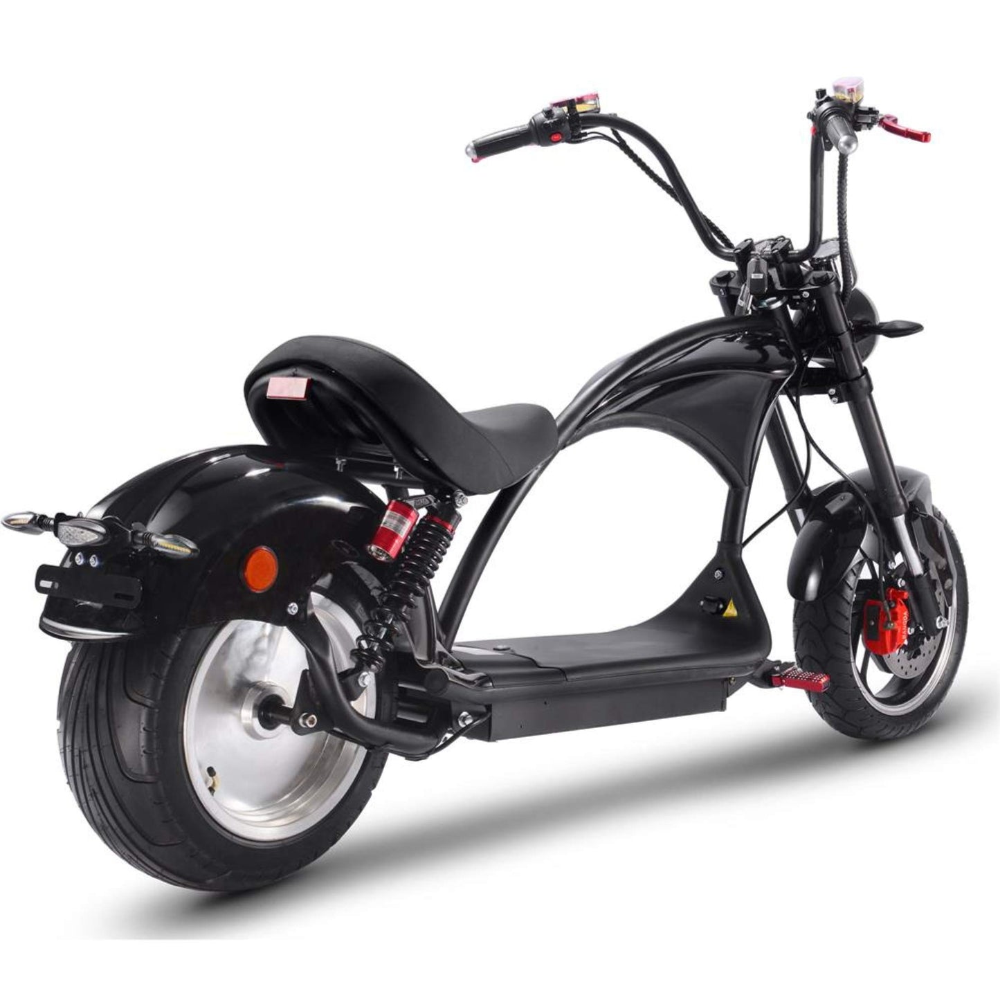 MotoTec Lowboy 60v 20ah 2500w Lithium Scooter Black