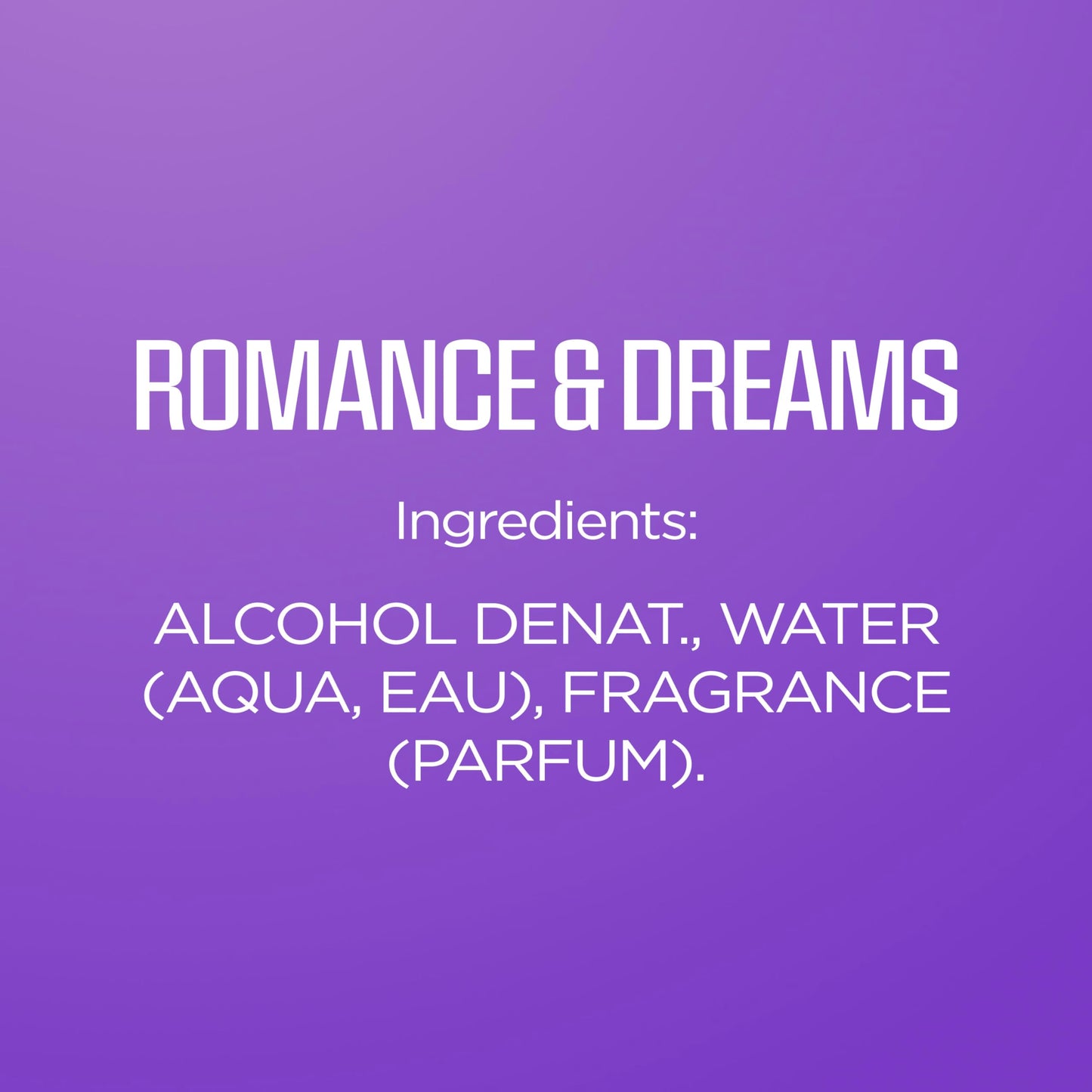 Body Fantasies Signature Fragrance Body Spray, Romance & Dreams, 8 fl oz (Pack of 2)