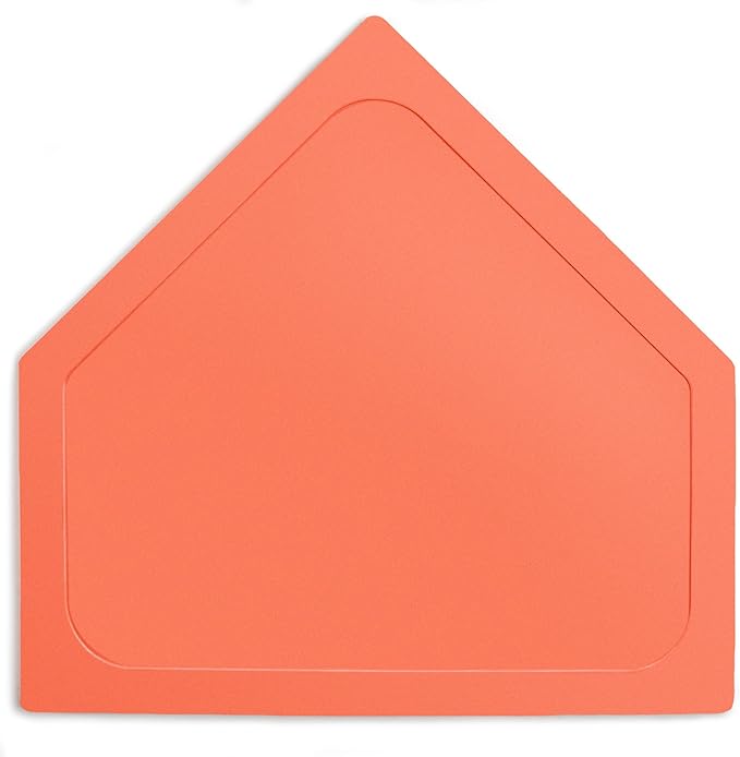 Cannon Sports Throwdown Base Set - 5pc Durable Rubber Home Plate, Pitcher's Mound & 3 Bases – Indoor Outdoor Base Set Perfect for Baseball, Softball, Kickball, Backyard Practice
