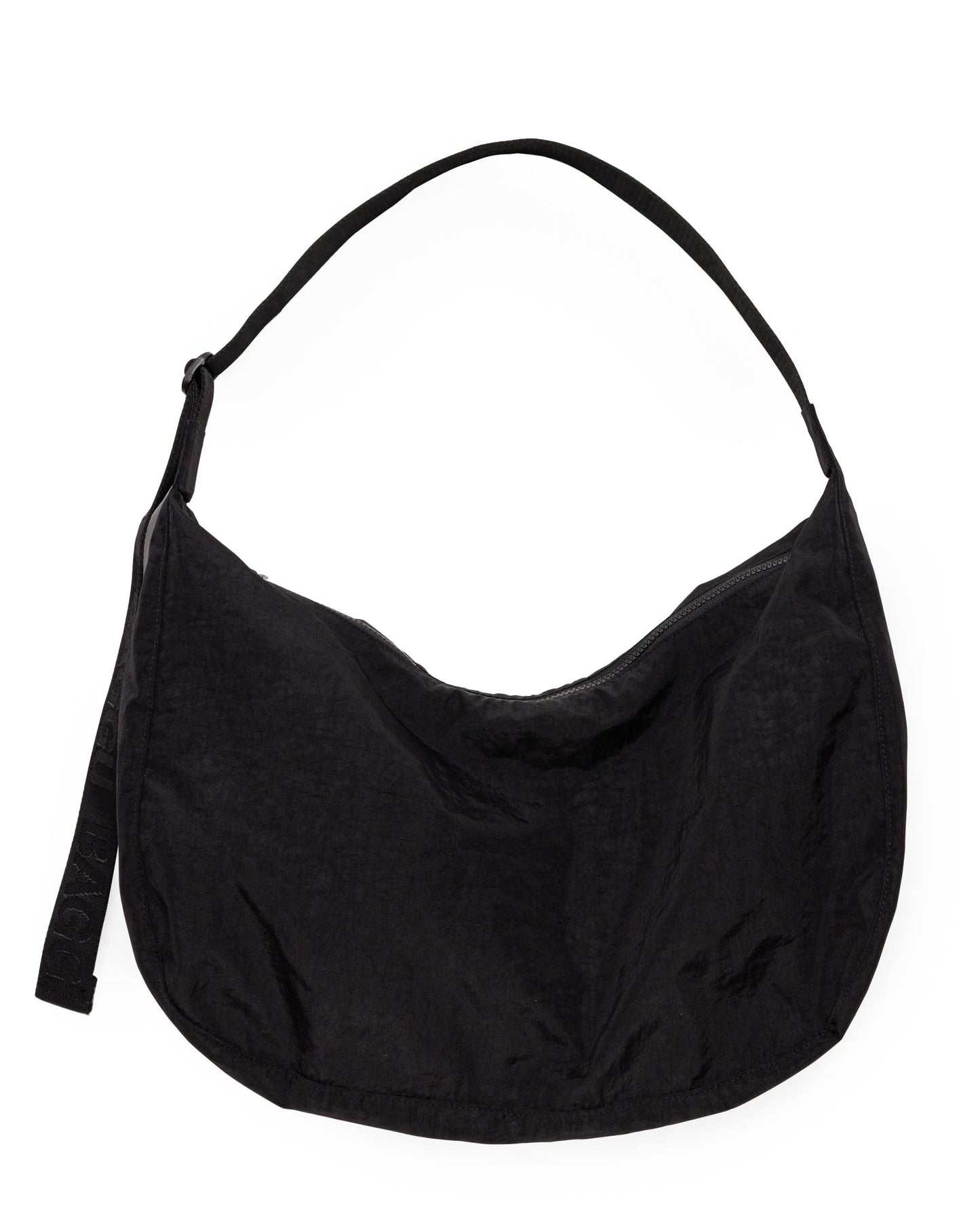 BAGGU Large Nylon Crescent Bag - Black 37.5"