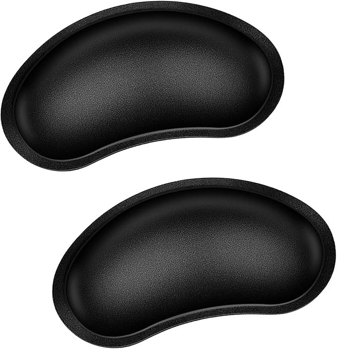 Mouse Wrist Rest, Canjoy 2 Pack Memory Foam Soft Fabric Mouse Wrist Rest Pad Support Cushion with Anti-Skid Rubber Base,Er...