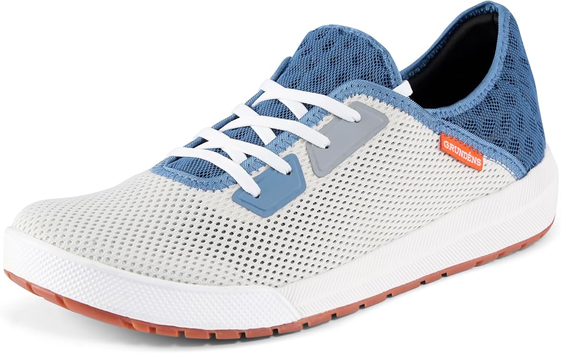 Grunden’s Keeper Sneaker - Lightweight Quick Dry Water Shoes, Breathable Mesh Upper with Rubber Toe, All Day Fishing Comfo...
