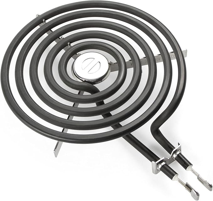 WB30M1 6" Range Stove Burner Top Surface Burner Element Set Replacement Fit for G.E Hot-point Ken-more Electric Range Stov...