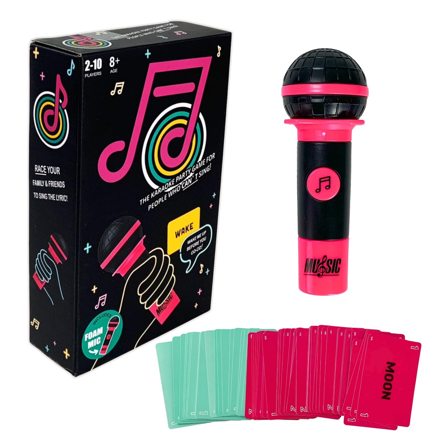 Fun Music Card Games, Music Grab Game for Family Party, Board Games for 2-10 Players, Hilarious Christmas Nights, Birthday, Outdoor Activities, Family Gathering Games for Adults and Teens