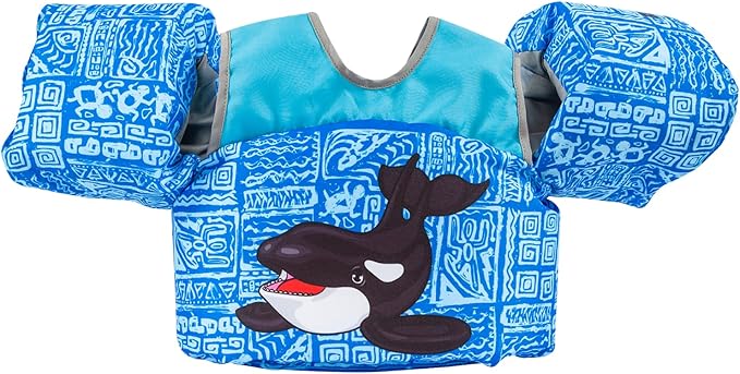 Body Glove Paddle Pals Learn to Swim Coast Guard Approved Kids Life Jacket PFD