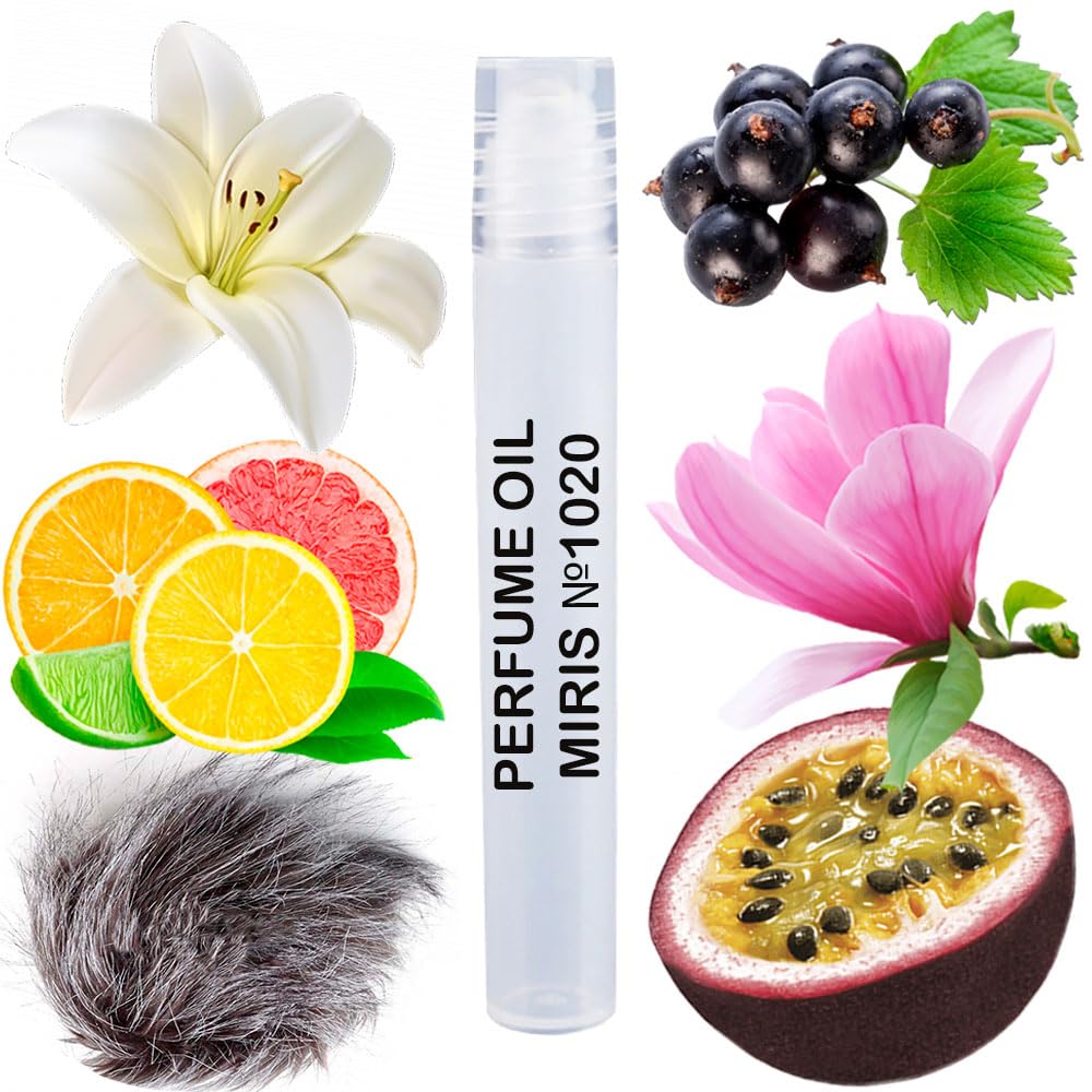 MIRIS No. 1020, Inspired by Pretty Fruity, Long-Lasting Unisex Perfume Oil for Women & Men Roll-On, Rollerball 0.34 Fl Oz / 10 ml