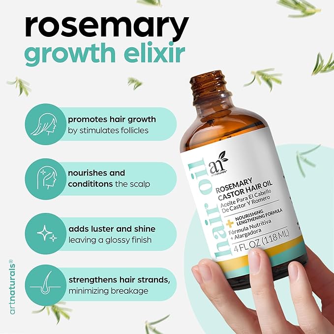 Rosemary & Castor Hair Growth Oil