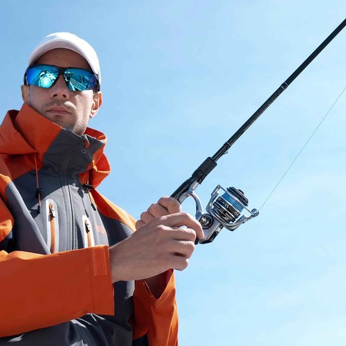 Piscifun NautiX Spinning Reel, Aluminum Spinning Fishing Reel, CNC Aluminum Gear, 33LBs Max Drag, 8+1 Sealed BB, 5.4:1 Gear Ratio, Smooth Powerful Freshwater Saltwater Reel, 5000 Series