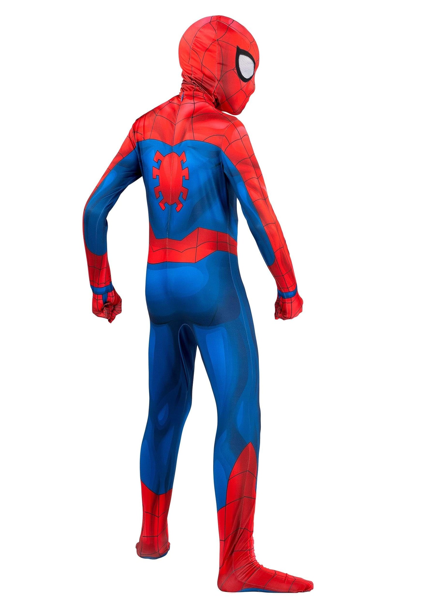 Marvel Kid's Classic Spider-Man Zentai Costume Suit Medium