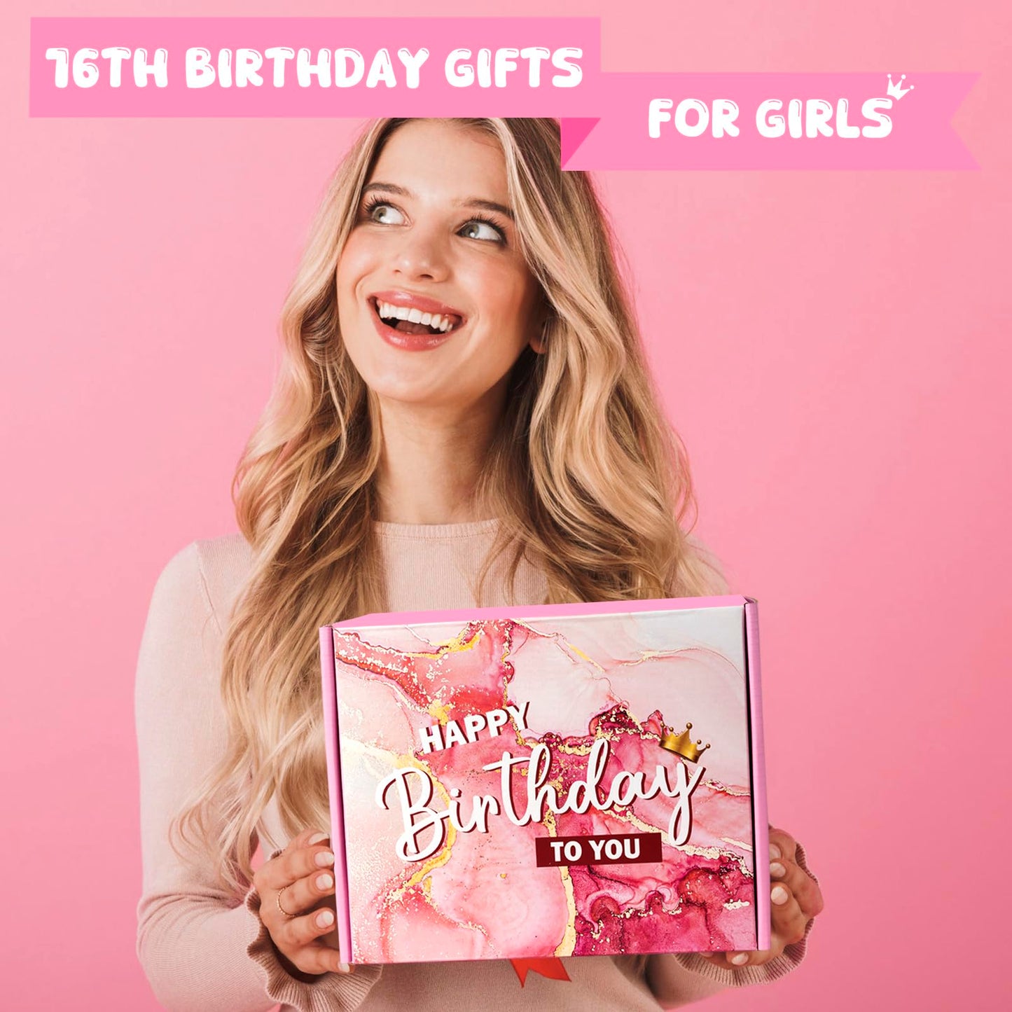 16th Birthday Gifts for Girls, Best Popular Gifts for 16 Year Old Girls Born in 2009, In My Sweet 16 Era Gift Set with Sweet 16 Gifts, Happy 16 Year Old Girl Birthday Present Ideas for Her 2025