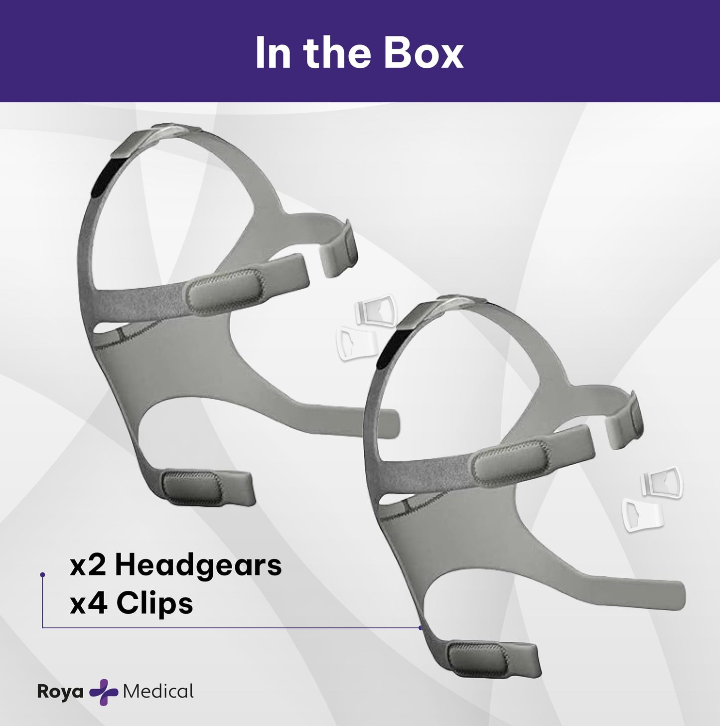 Simplus Replacement Head Piece Roya Medical, Pack of 2