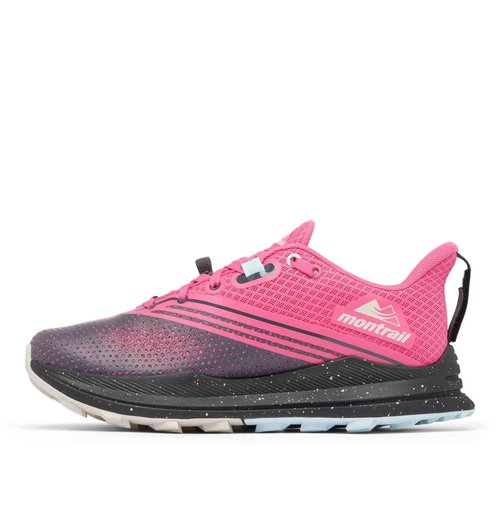 Columbia Women's Montrail Trinity FKT, Shark/Ultra Pink, 6.5
