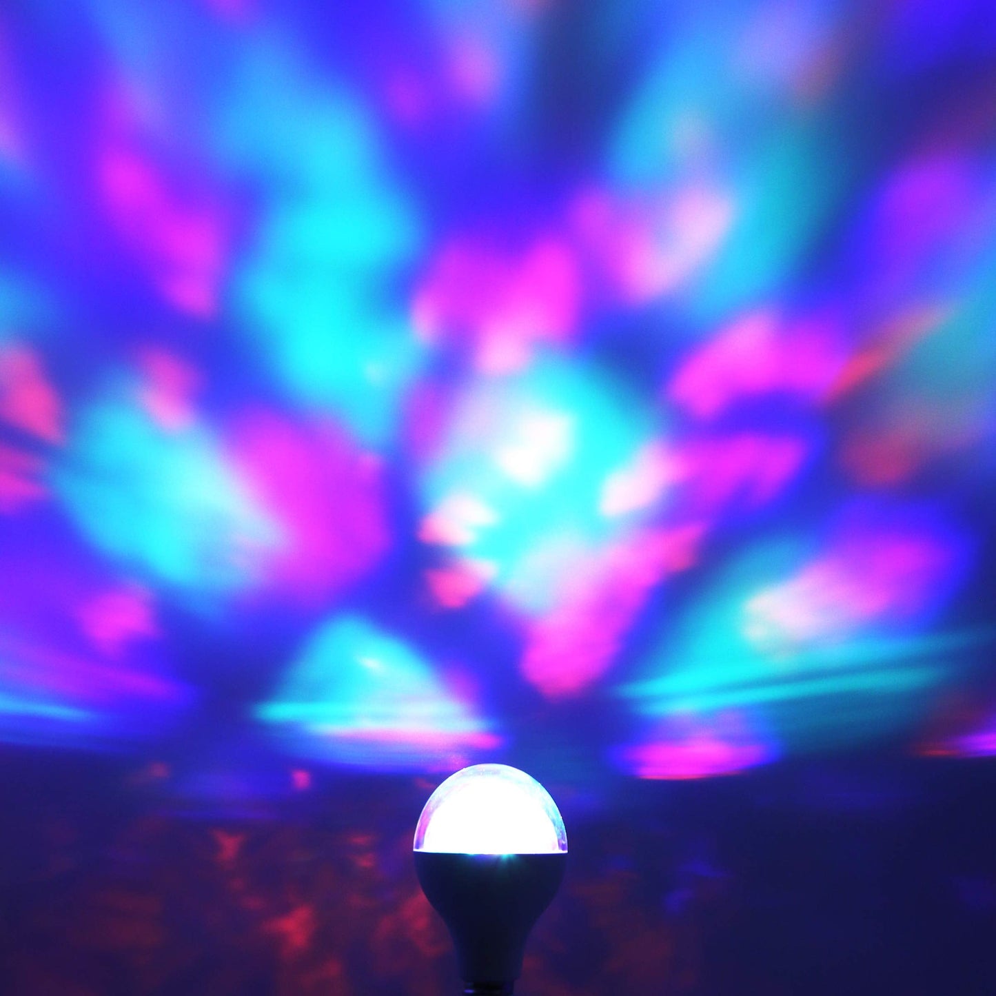 Feit Electric Multicolor Changing Disco Party LED Light Bulb, DISCO1/LED, A19, RGB, RGB Multicolor, 5.3" H x 3.15" D (Pack of 2)