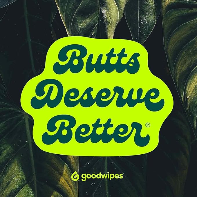 goodwipes Flushable Butt Wipes Made with Vitamin E & Aloe - Soft & Gentle Wet Wipe Dispenser for Home Use, Septic & Sewer Safe - Largest Adult Toilet Towelettes - Variety Pack, 240 Count (4 Packs)