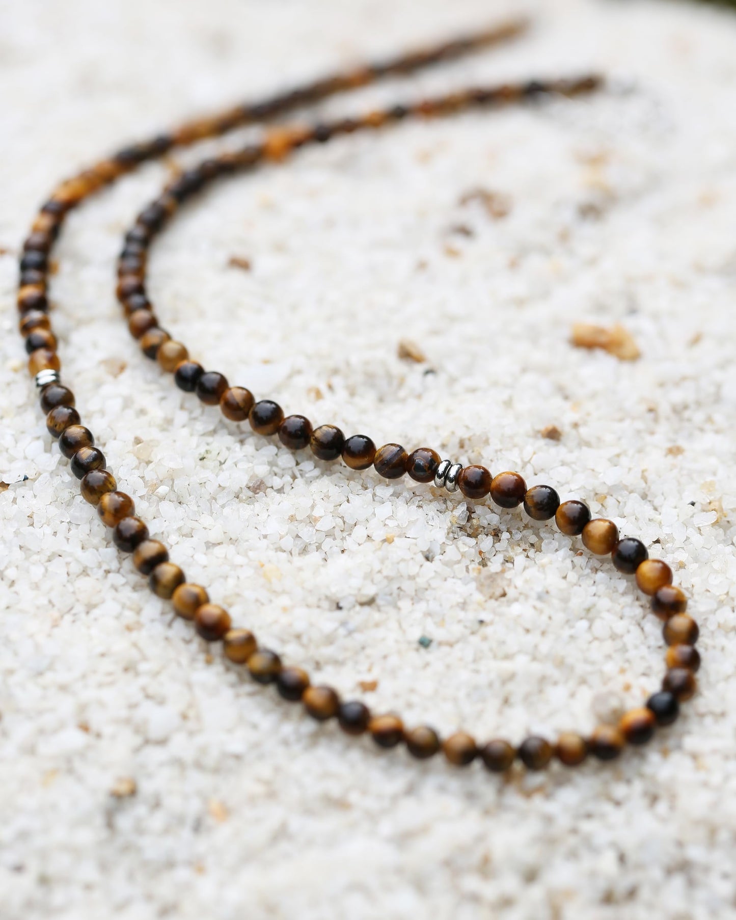 MIDDLUX Necklace for Men, Birthday Gift for Dad, Husband Birthday Gift, Mens Jewelry, Men Necklace, Tiger Eye Necklace