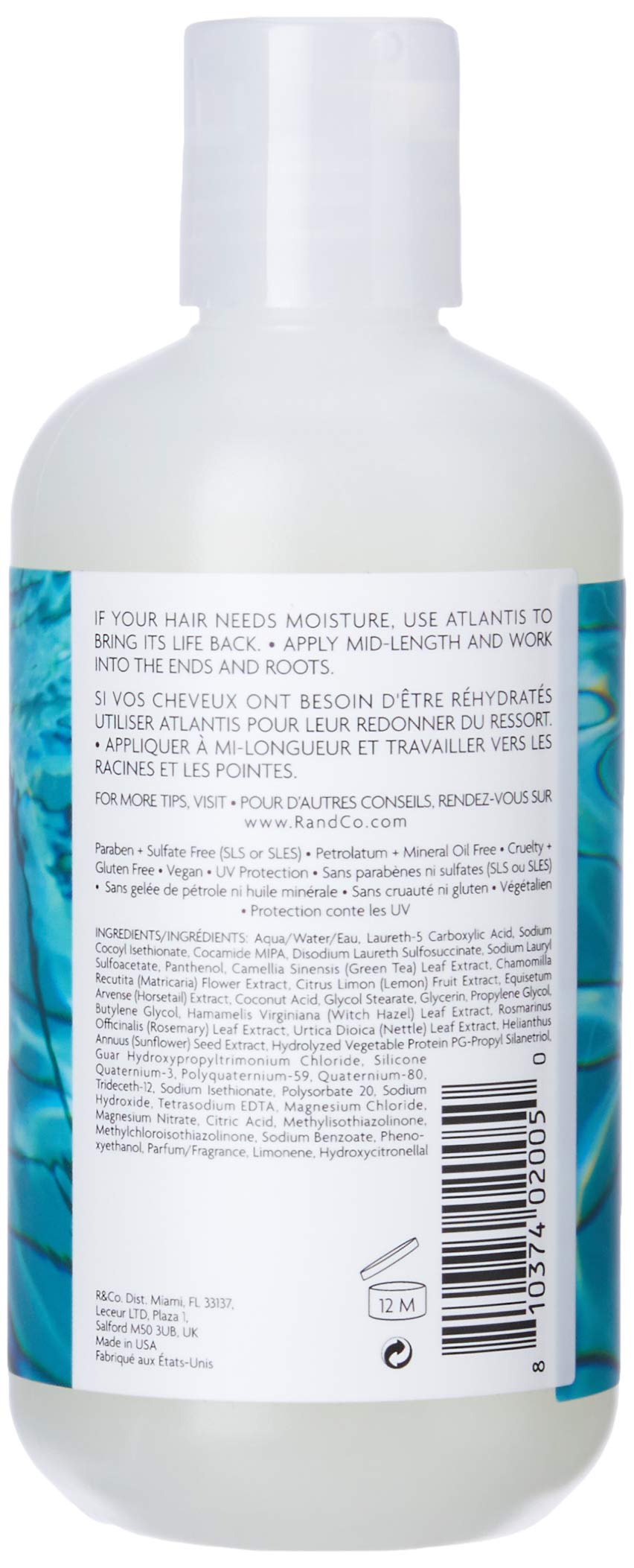 R+Co Atlantis Moisturizing Shampoo Rosy Eyed, 8.5 Fl Oz