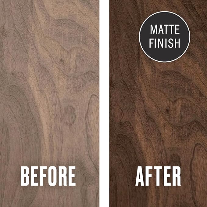 Walrus Oil - Furniture Oil, 100% Natural. Finish, Restore, and Protect Wood. VOC-Free, 8oz Bottle