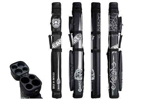 HAN'S DELTA 2x2 Hard Pool Cue Billiard Stick Carrying Case, (Several Colors Available) (Beast Square)