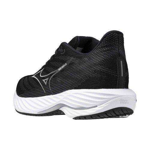 Mizuno Women's Wave Rider 28 Running Shoe | Neutral Running Shoe | Black-Harbor Mist | US Womens 9