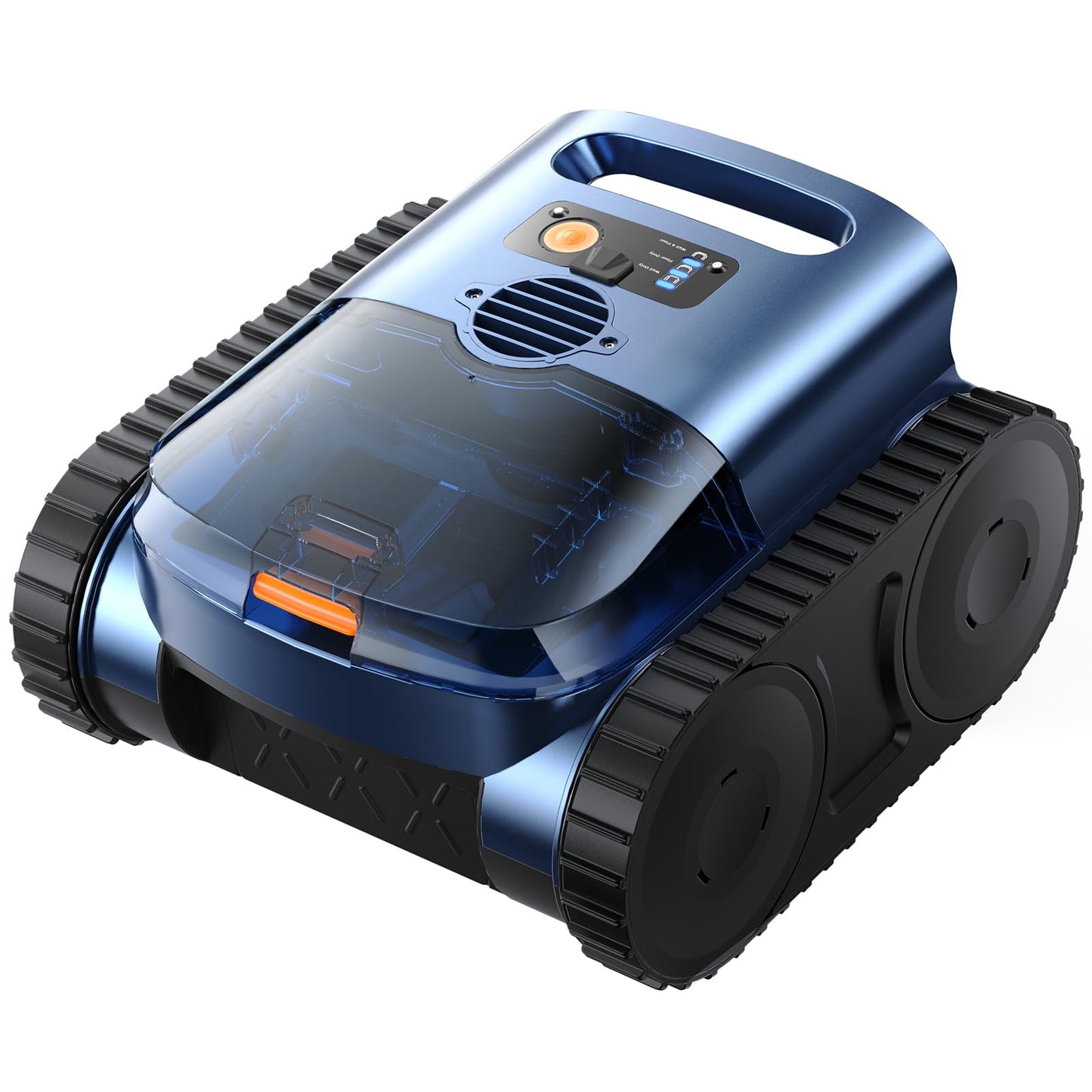 Robotic Pool Cleaner,Cordless Pool Vacuum for Inground Pools,Automatic Pool Cleaner Robot for Pool Floors,Drain Cleaning,Walls,Waterline,2150 Sq.ft,180min Runtime,3H Fast Charging Robot for Spa Pool