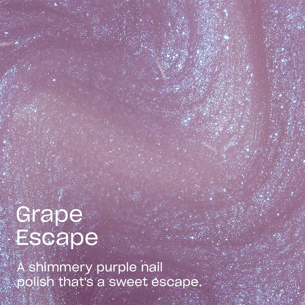 OPI Nail Lacquer Grape Escape | Sheer Pastel Purple Shimmer Chip Resistant Nail Polish | OPI'm Dreaming Collection